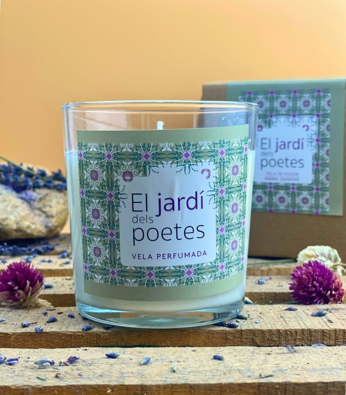Vela Perfumada JARDI DELS POETES  200gr