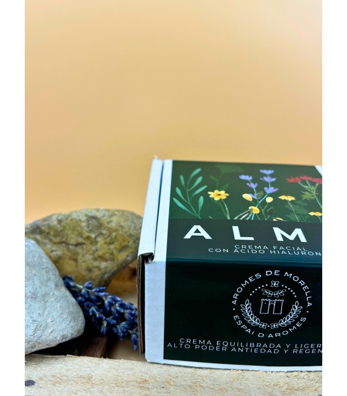 Crema facial con ácido hialurónico. Comprar online en AromesDeMorella