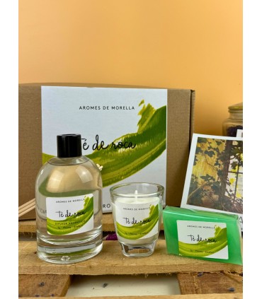 Pack Te de Roca: Mikado+Vela+JabonCompra en AromesDMorella