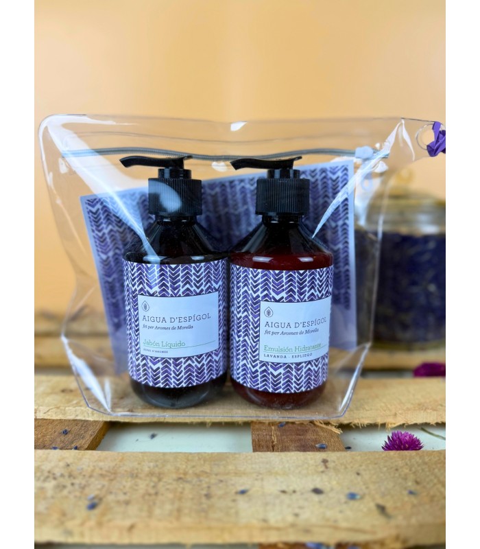 Pack Baño250ml:Hidratante+JabónLíquido.Compra en AromesDeMorella