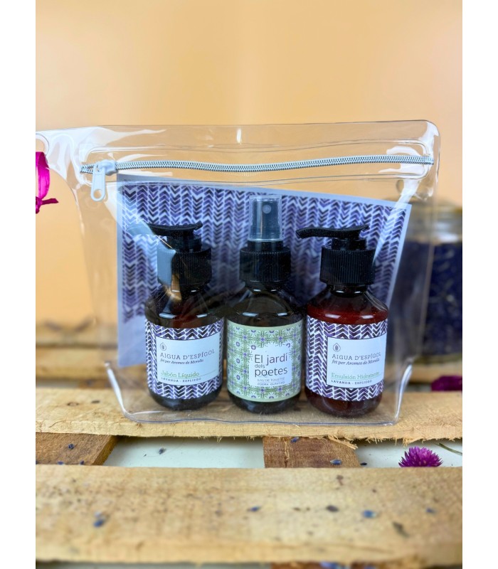 Pack de Baño El Jardí dels Poetes,Diseño olfativo con flores y hojas