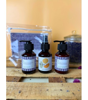 Pack de Baño Blasco13, cosmética saludable y perfume amaderado y dulce