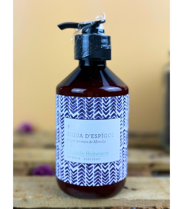 Emulsión Hidratante de Espliego 250ml. Compra en AromesDeMorella