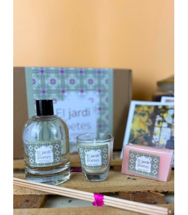 PACK JARDÍ DELS POETES : Mikado+Vela+Jabon, Regala esencias naturales