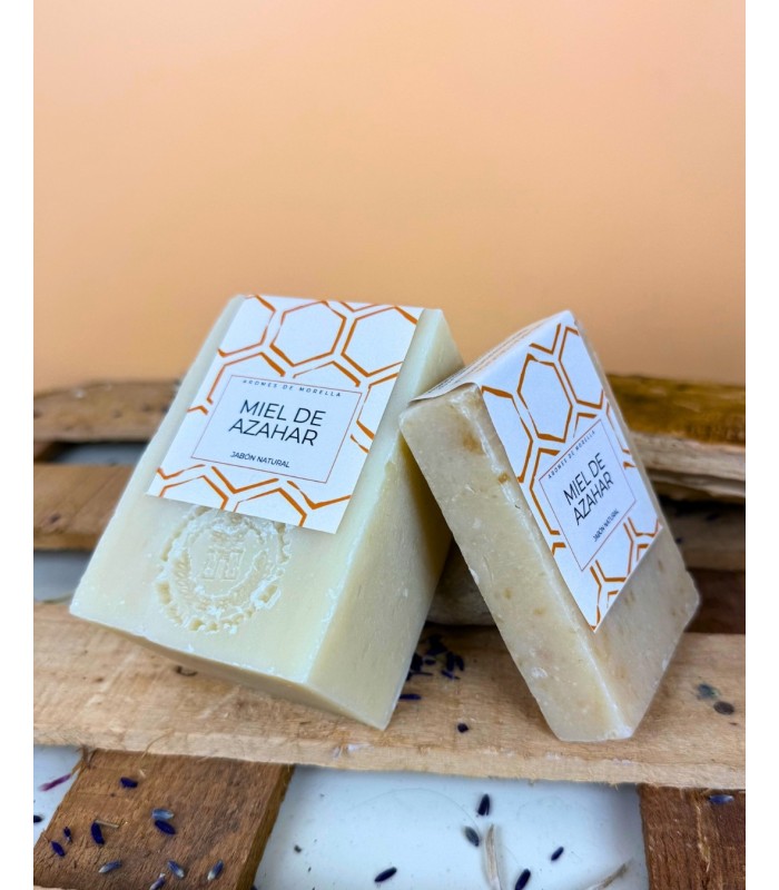 Jabón Natural Miel de Azahar 250gr, PIEL SECA