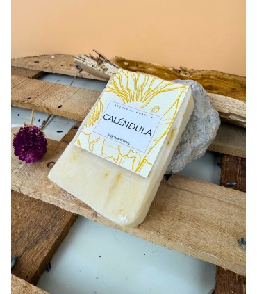 Jabón Natural de Caléndula 100gr, el más SUAVE para piel SENSIBLE!
