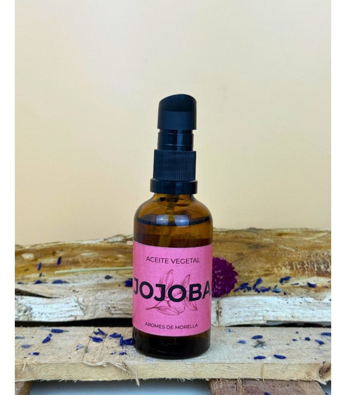 Aceite esencial puro de Jojoba. Compra en AromesDeMorella