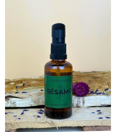 Aceite esencial puro de SÉSAMO. Cosmética Rural.