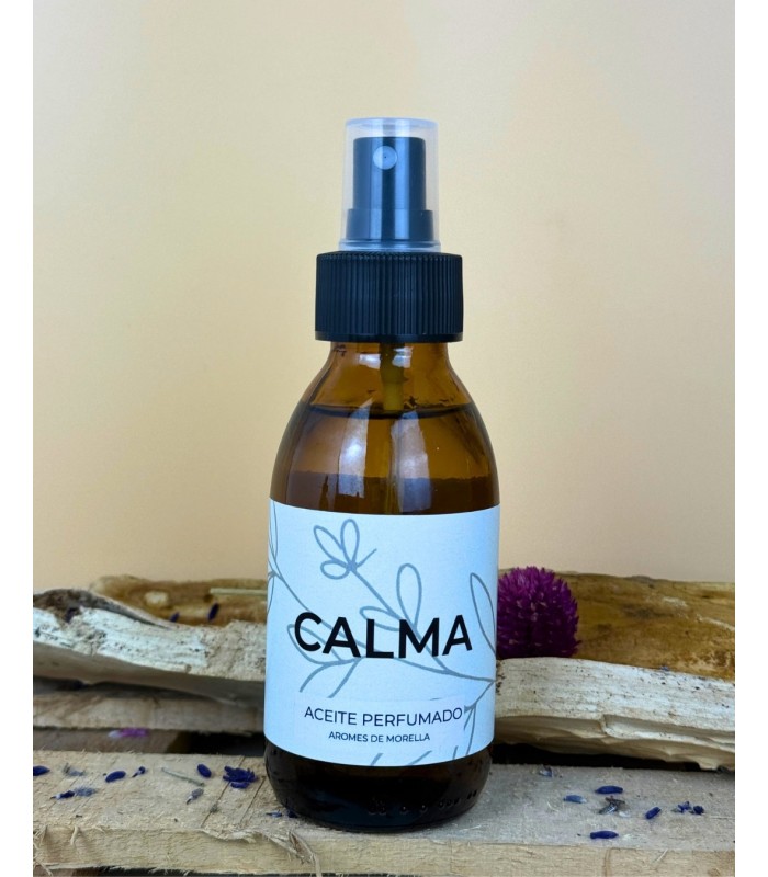 Aceite Aromaterapia EQUILIBRIO, bienestar con tallos, hojas y violetas