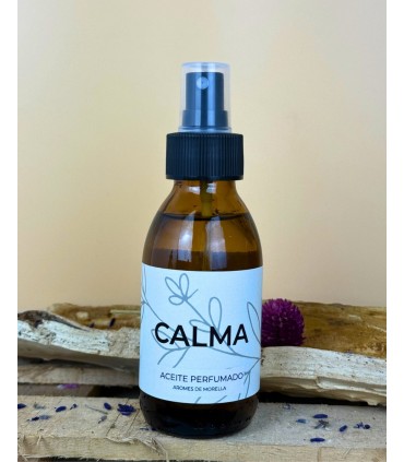 Aceite Aromaterapia EQUILIBRIO, bienestar con tallos, hojas y violetas