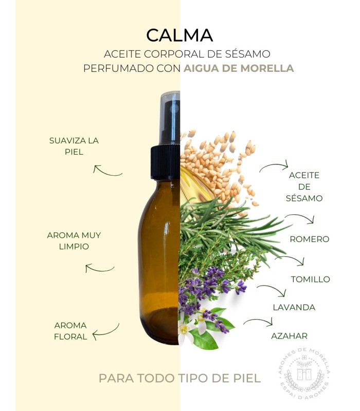 Aceite Aromaterapia EQUILIBRIO, bienestar con tallos, hojas y violetas