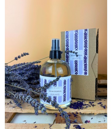 Eau de Toilette Aigua d'Espígol-250-Perfume natural de Lavanda.