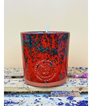 Moments de llum, vela artesanal perfumada, Foc dHivern, VASO