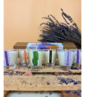 CATA AROMÁTICA con 6 velas- EXPERIENCIA perfumada con velas naturales!