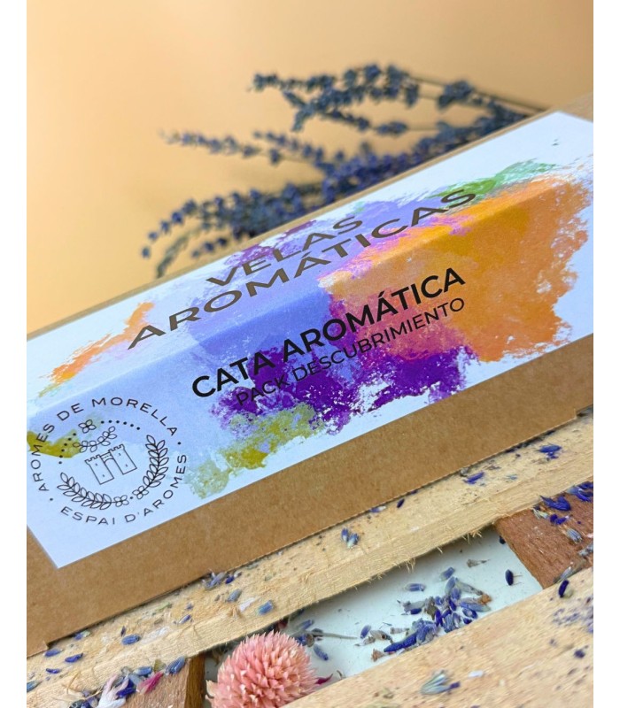 CATA AROMÁTICA con 3 velas- EXPERIENCIA perfumada con velas naturales!