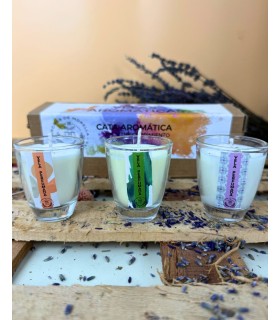 CATA AROMÁTICA con 3 velas- EXPERIENCIA perfumada con velas naturales!