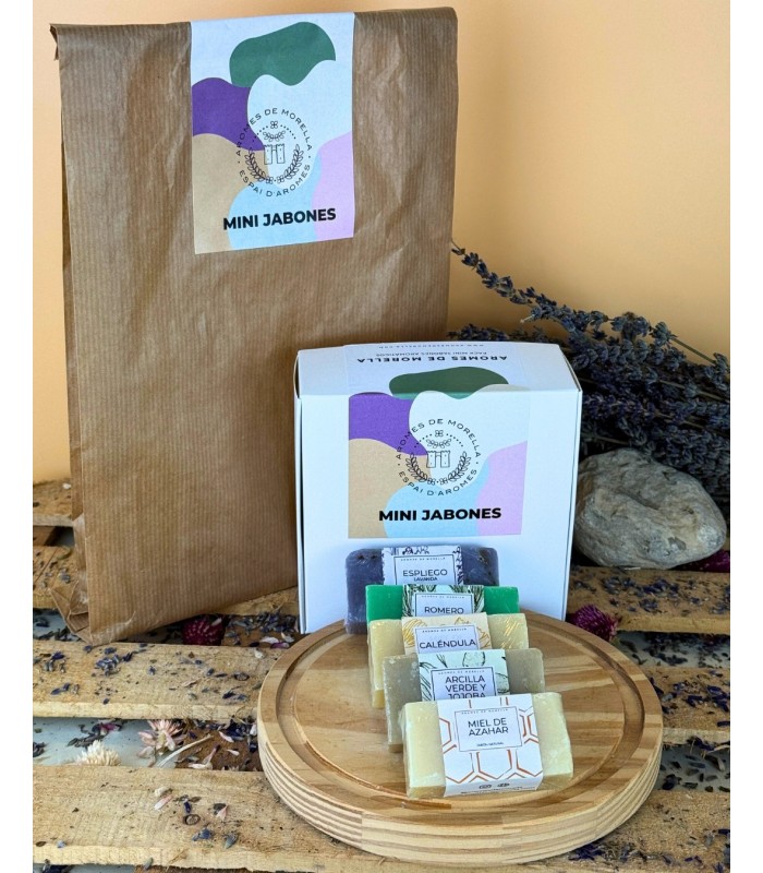 SET esencial de JABONES . Ritual con  ACEITE DE OLIVA Y ACEITE DE COCO