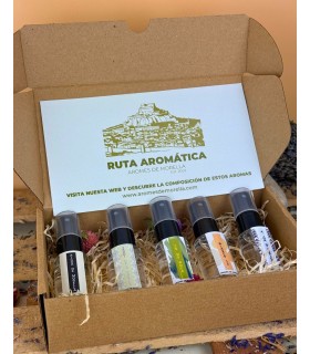 CATA AROMÁTICA con 6 velas- EXPERIENCIA perfumada con velas naturales!