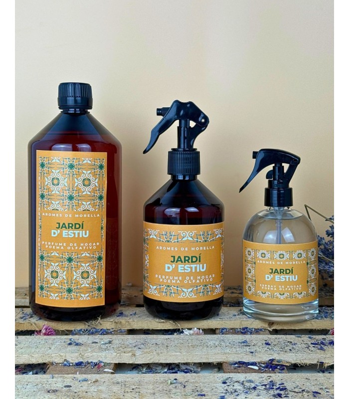 Espray Hogar Jardí d'Estiu | Perfume de hogar con cítrico y albahaca.