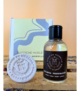Pack Perfumador COCHE Aigua de Morella . Limpio, atalcado y floral.