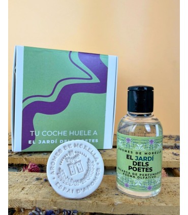 PACK Perfumador COCHE Jardí dels Poetes . Poema Olfativo.