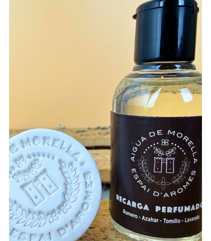 Pack Perfumador COCHE Aigua de Morella . Limpio, atalcado y floral.