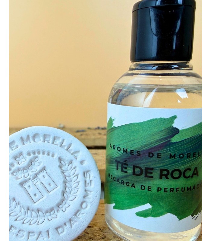 Perfumador  de coche Té de Roca, Conduce fresco y alegre.