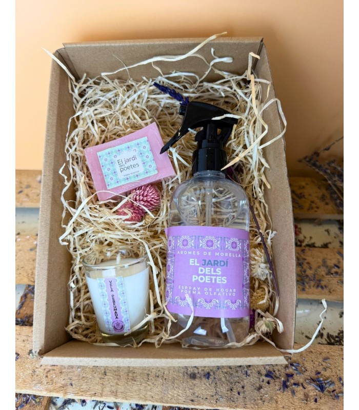 Pack Aromático Espray de Hogar Jardí dels Poetes | Aromes de Morella