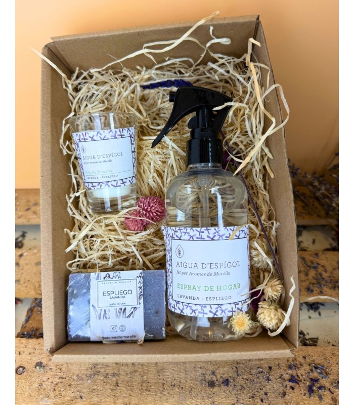 Pack Aromático Espray de Hogar Aigua d'Espígol | Aromes de Morella