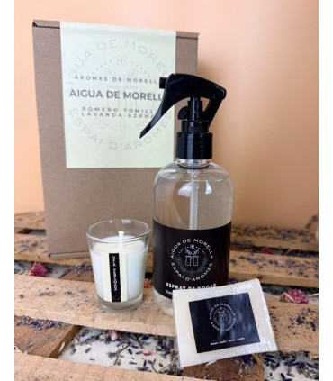 Pack Aromático Espray de Hogar Aigua de Morella | Aromes de Morella