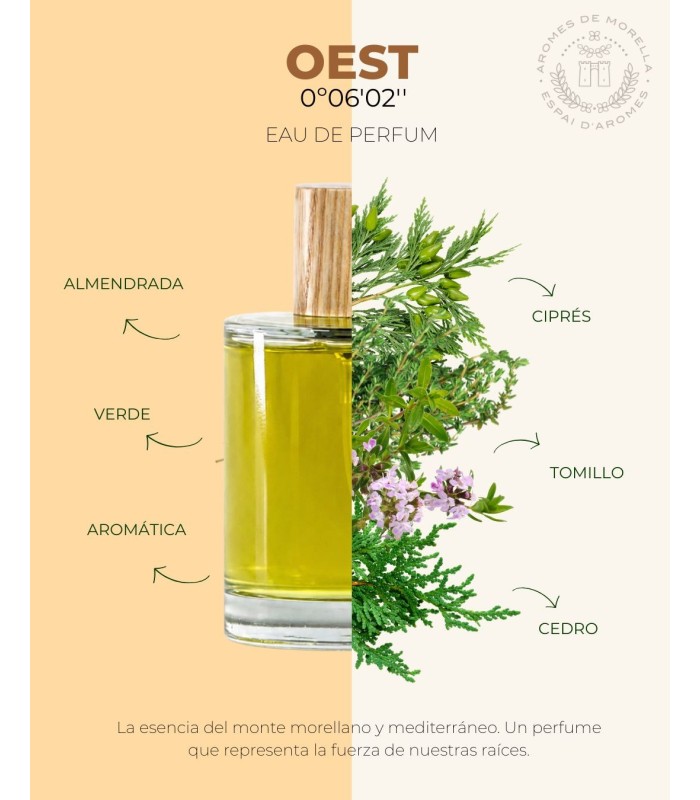 Perfume artesanal OEST | Aromes de Morella