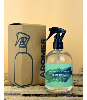 Spray de hogar de Té de Roca con aceites. Comprar en AromesDeMorella