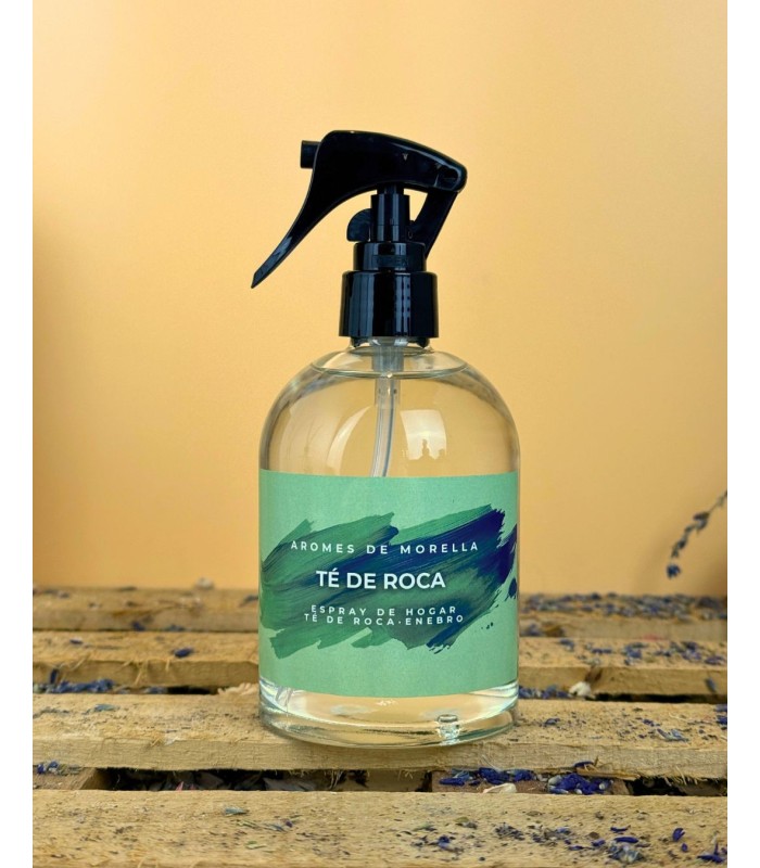 Spray de hogar de Té de Roca con aceites. Comprar en AromesDeMorella