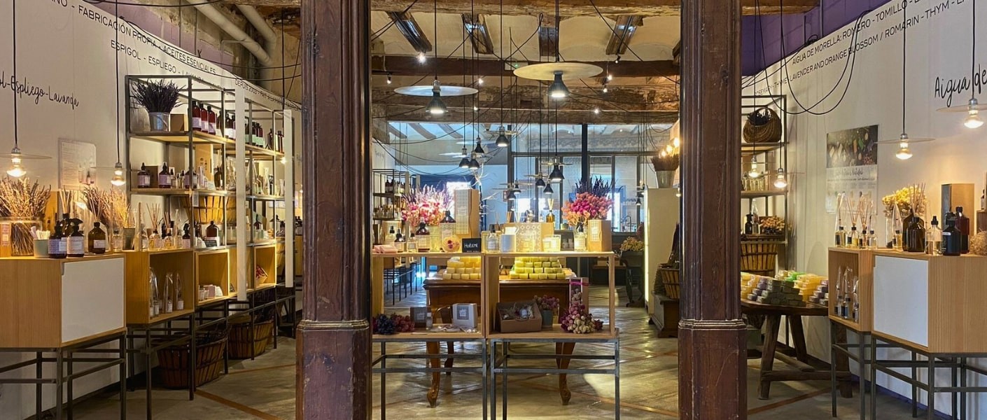 Tienda en Morella de ambientacion hogar y cuidados corporales